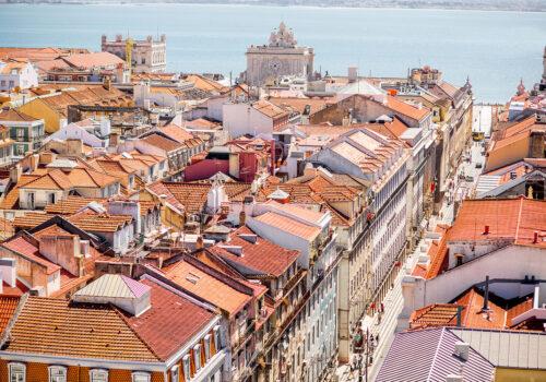 Downtown Lisbon Street